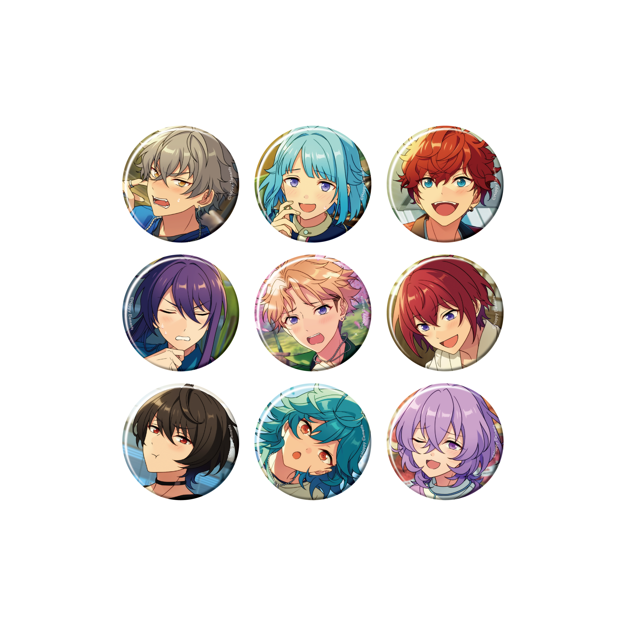 あんスタ 缶バッジ コレ缶 礼瀬マヨイ クロス スカウト Jan January