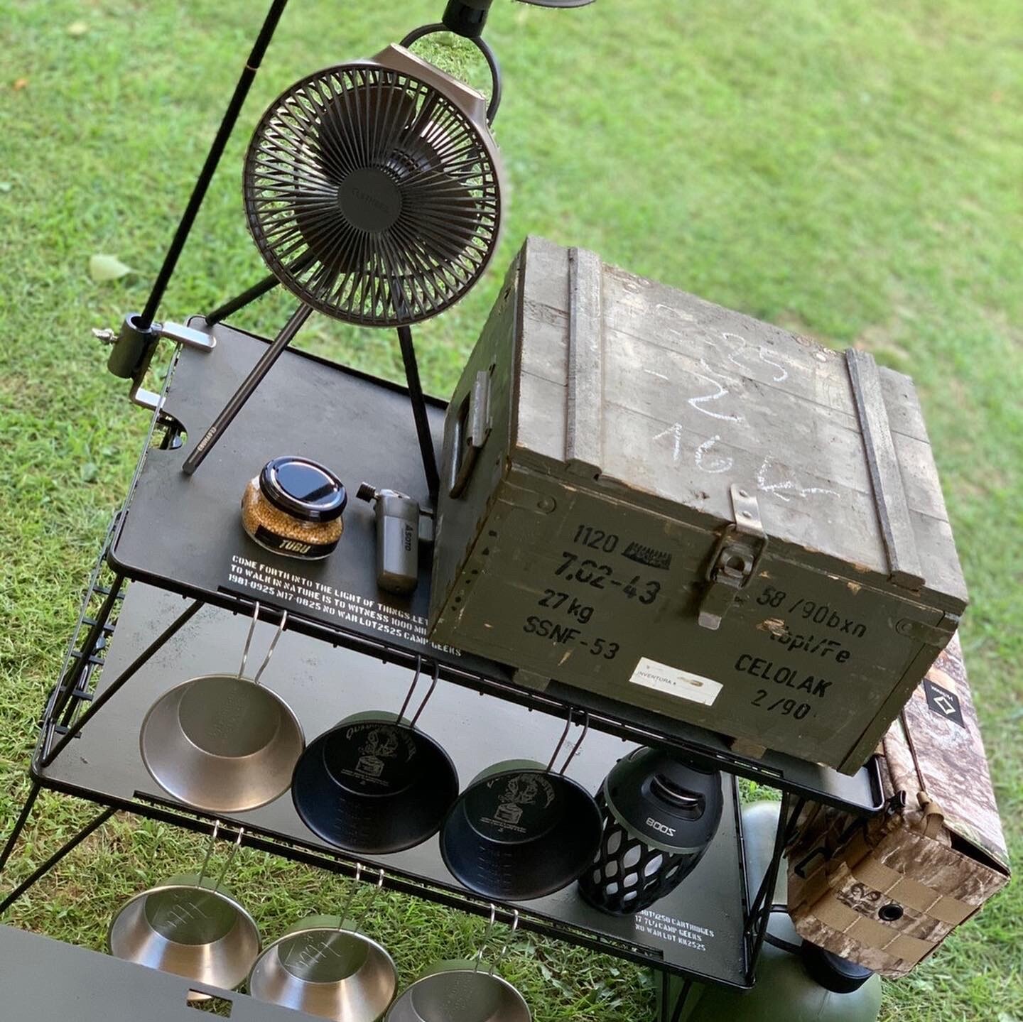 Canpgeeks ヘキサテーブルトップ、Helinox テーブル セット