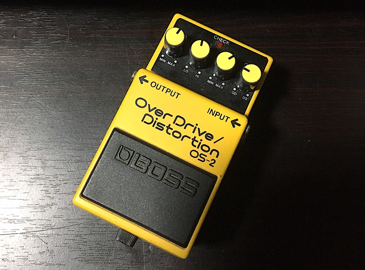BOSS ''OS-2 (OverDrive/Distortion)'' - Nobuの日々のギターとか音楽