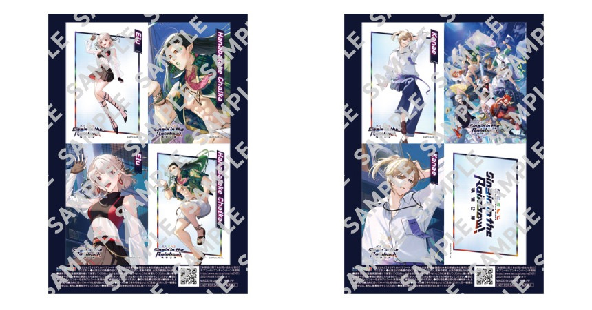 にじさんじ × セブンイレブン 7月17日より“クリアシート”プレゼント!