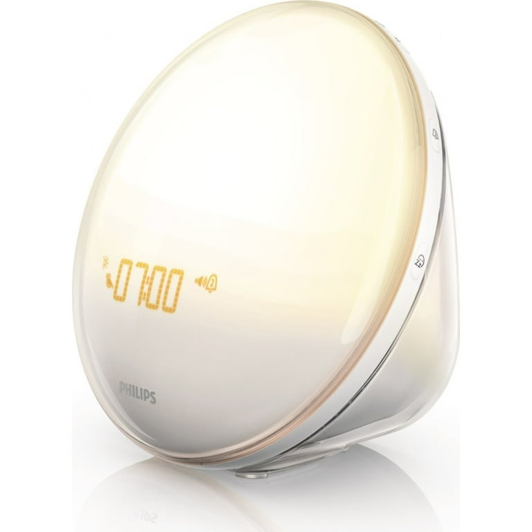 Philips Wake-up Light with Colored Sunrise, Sunset Simulation and