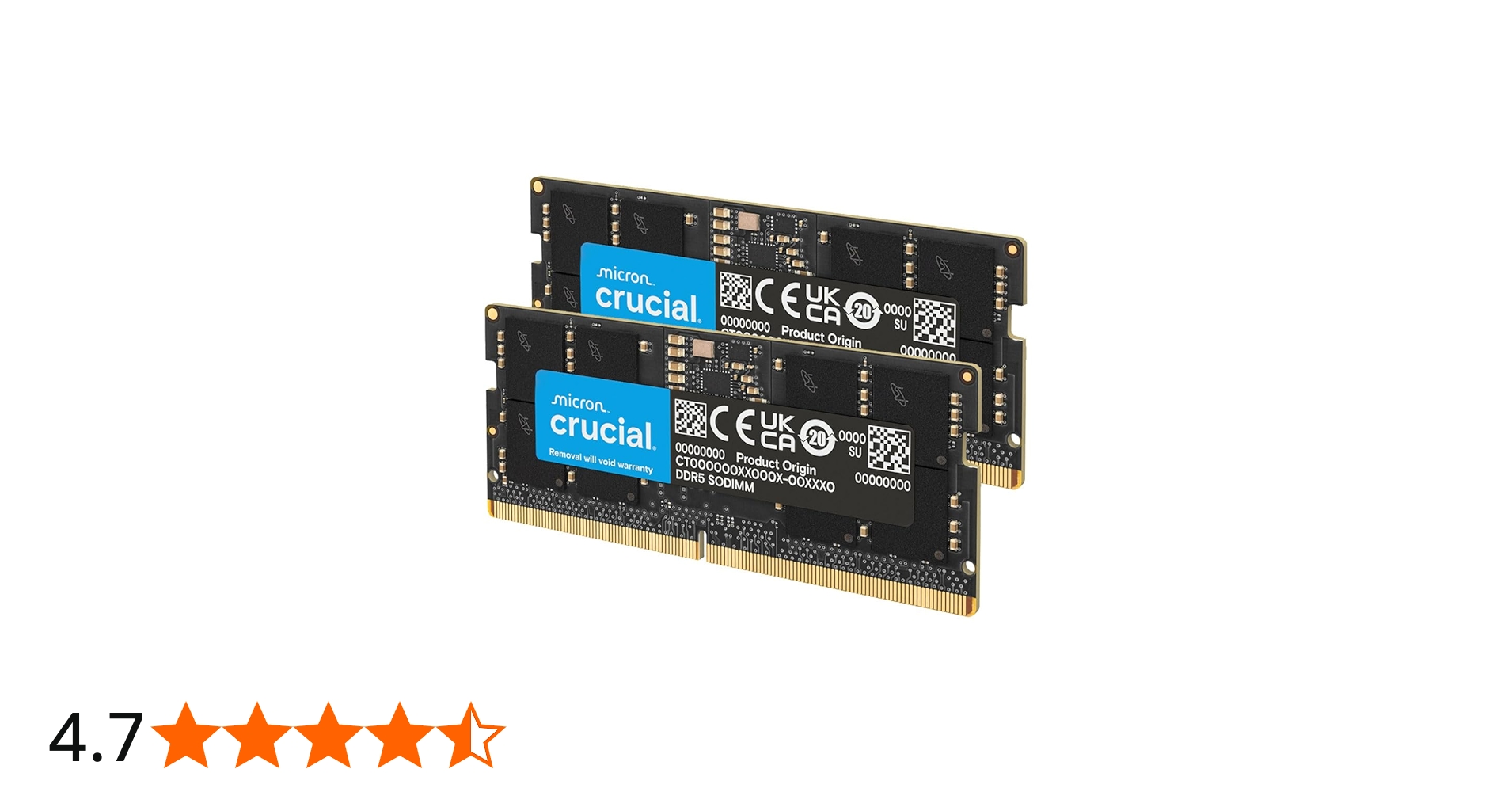 Amazon.co.jp: Crucial ノートPC用増設メモリ 64GB(32GBx2枚) DDR5