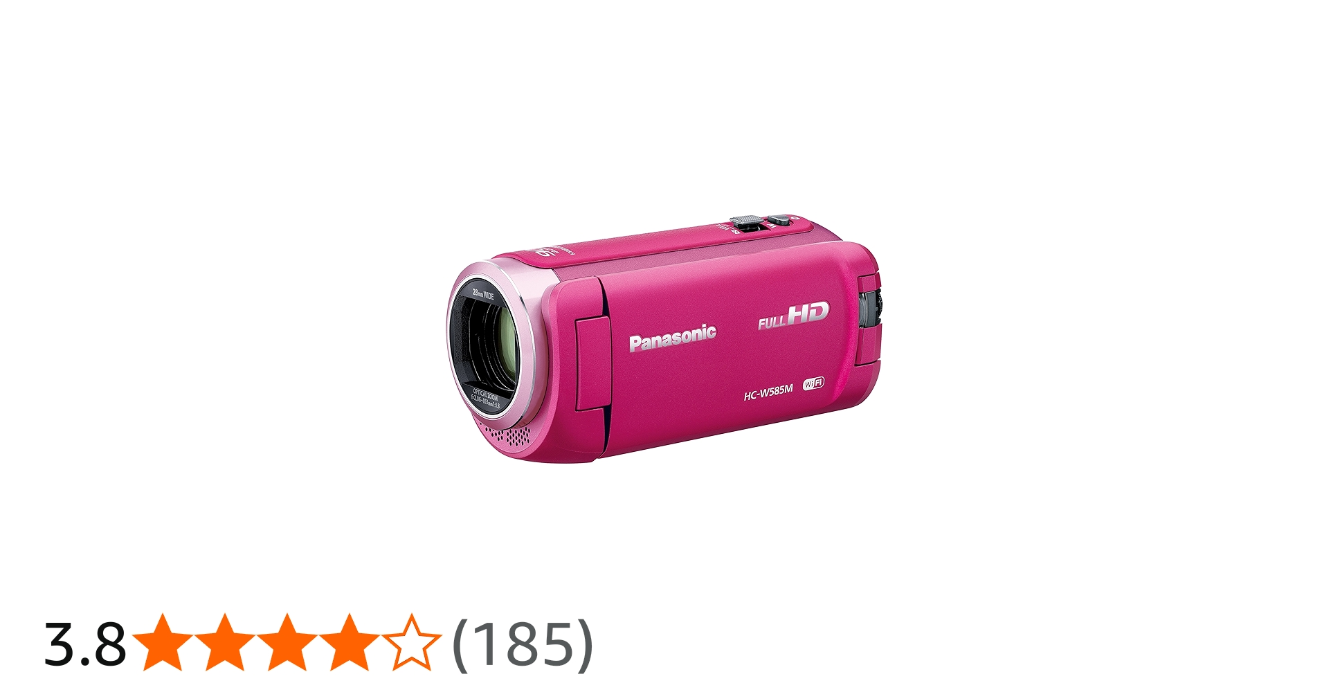 Amazon.co.jp: パナソニック HDビデオカメラ W585M 64GB ワイプ撮り 高