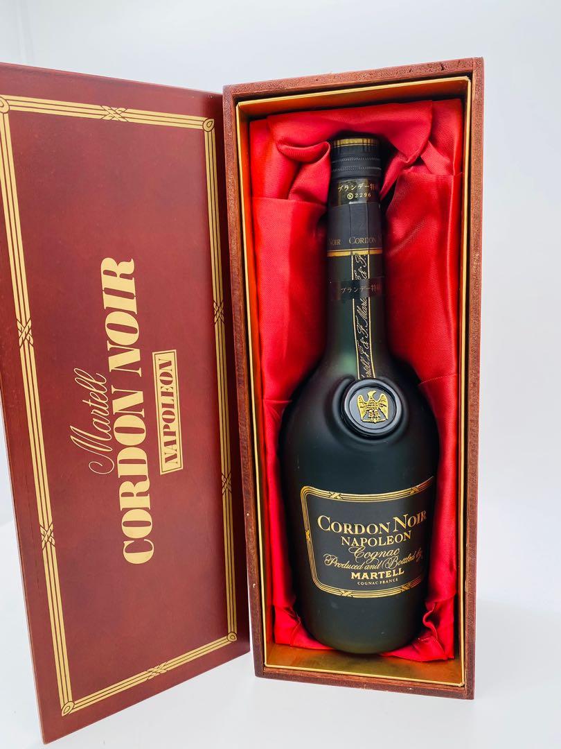 □ 酒 NAPOLEON MARTELL CORDON NOIR ナポレオン マーテル コルドン