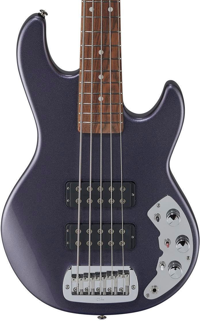 G&L CLF Research L-2500 Series 750 5-string Bass Guitar - Graphite