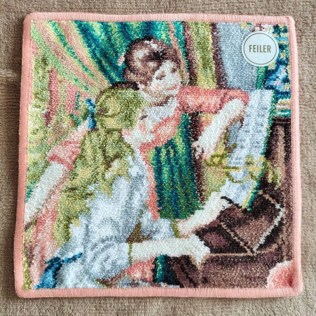 フェイラー ハンカチ オルセー美術館 印象派 ルノワール ピンク - メルカリ