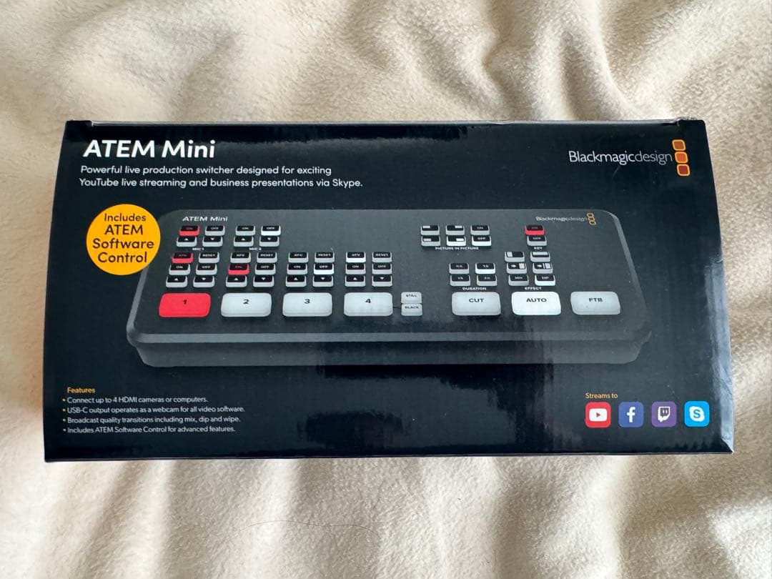 美品 ATEM Mini Blackmagic Design Blackmagic Design ATEM Mini Pro ブラックマジックデザイン 【 大宮店