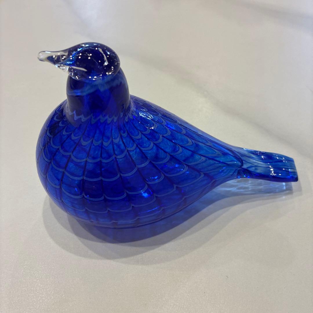  鳥のオブジェ 青　シエッポ　バード 鳥のオブジェ 青 シエッポ バード iittala 鳥のオブジェ 青 シエッポ