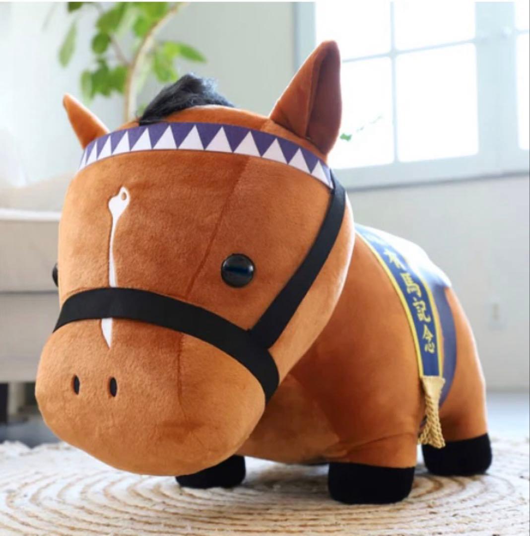 【12/15まで】サラブレッドコレクションMEGA BIGぬいぐるみドウデュース サラブレッドコレクション ふわふわBIGぬいぐるみ(ドウデュース 有馬