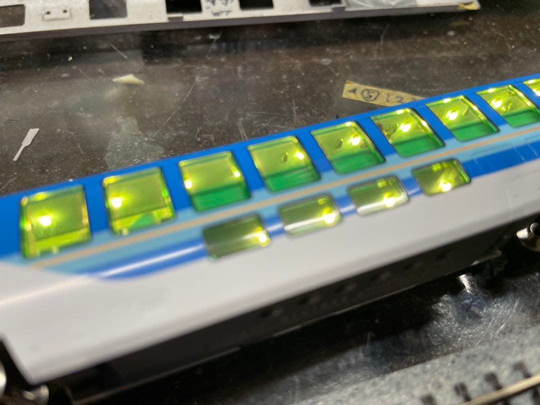 近鉄50000系「しまかぜ」 マイクロエース製室内灯装備編成