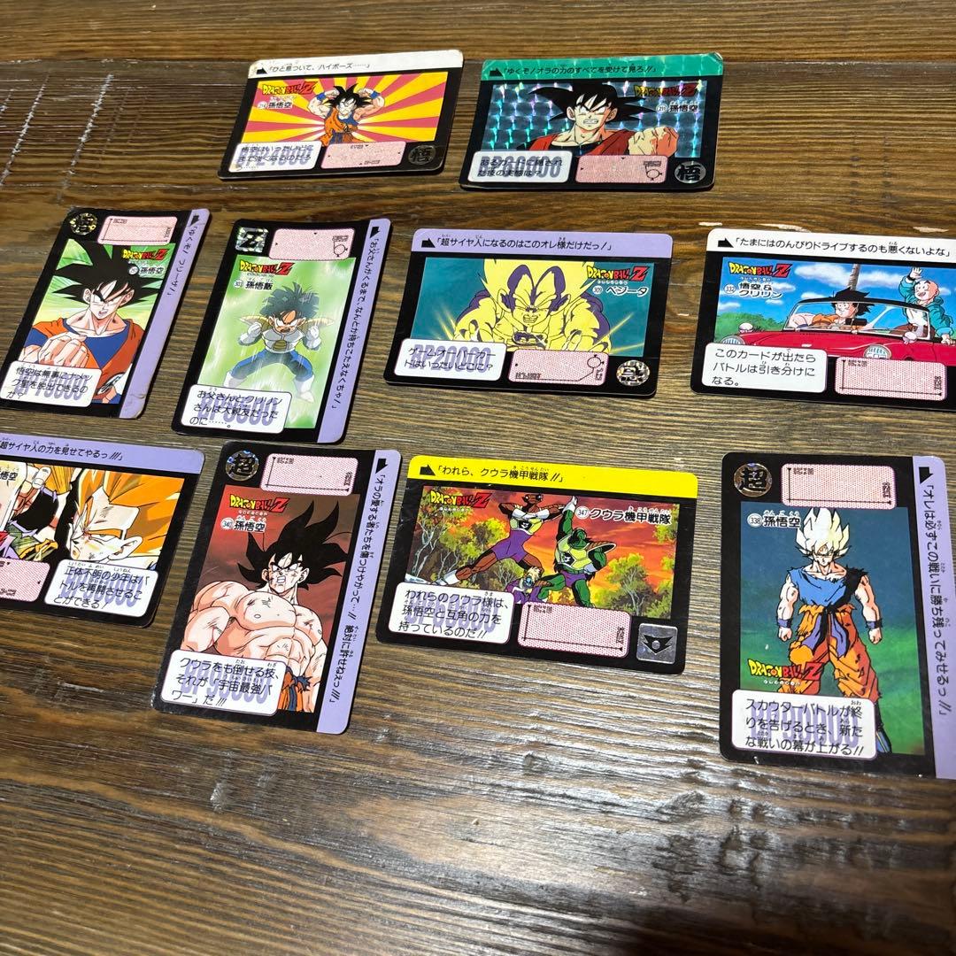レア Vintage 1990-1991 ドラゴンボールZ カードダス 10枚 M*様 【90年代】 ドラゴンボールz カードダス 本弾 孫悟飯 6枚まとめ